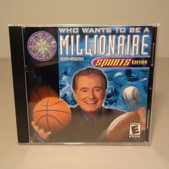 WHO WANTS TO BE A MILLIONAIRE Sports Edition New PC CD-ROM Video Game