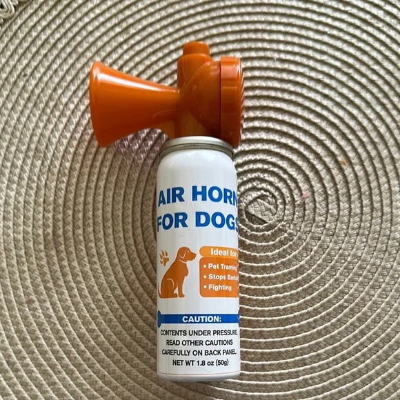 Orange Air Horn for Dogs