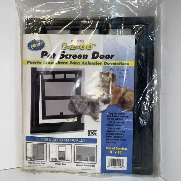 Phifer E-Z-GO 8”X10” Pet Screen Door Frame Snaps together over screen