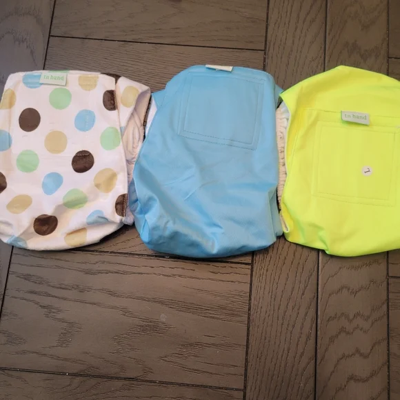 New Doggie diapers reusable washable In Hand size L large bundle of 3