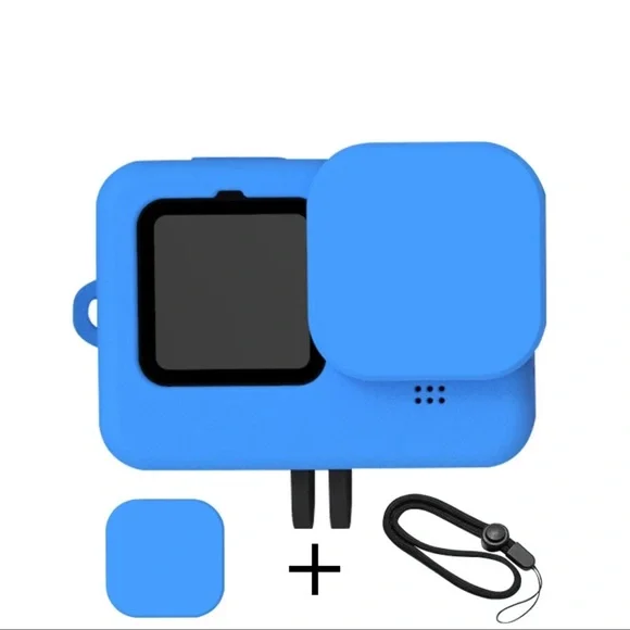 Blue GoPro hero silicone case (9/10/11/12)