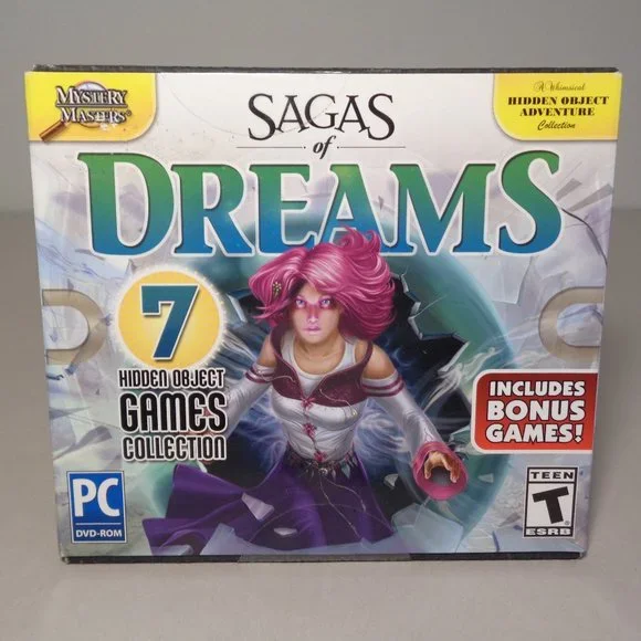 Mystery Masters SAGAS OF DREAMS New PC DVD-ROM Video