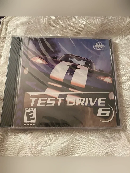 Vintage 1999 Test Drive 6 Video Game CD Rom PC Computer Factory Sealed New NIP