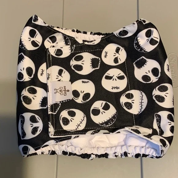 Jack skeleton medium dog Diaper