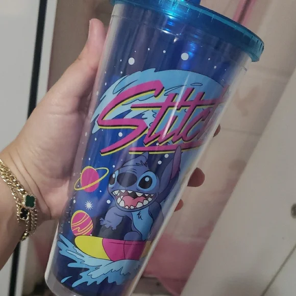 Stitch Blue Tumbler