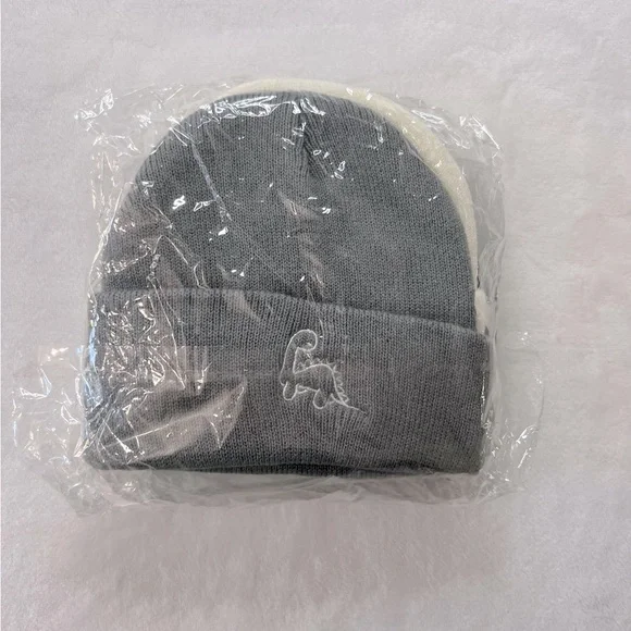 3 pack Dinosaur 0-6month Beanies