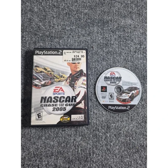 NASCAR 2005 Chase For the Cup PlayStation 2 PS2 Complete in Box