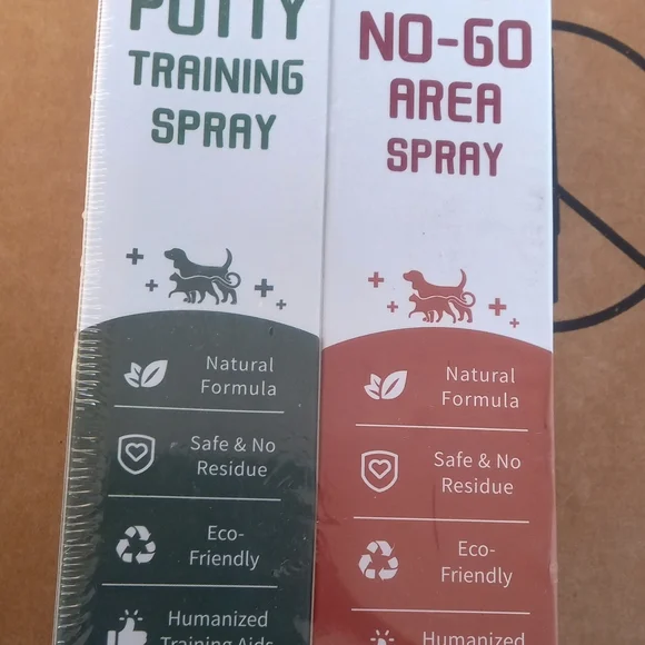 Ruidehut Dog Potty Training Spray+ Dog No Go Area Spray 3.38 FL Ounces