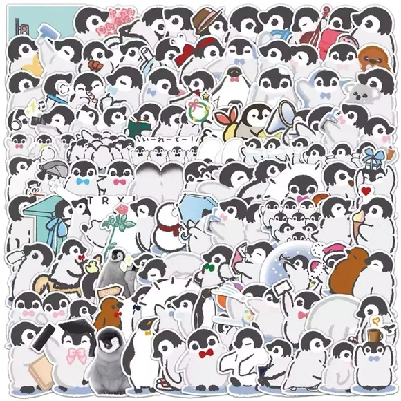 Cute Penguin Sticker Sets