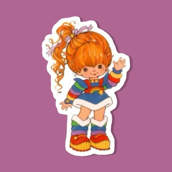 Rainbow Brite Vinyl Sticker