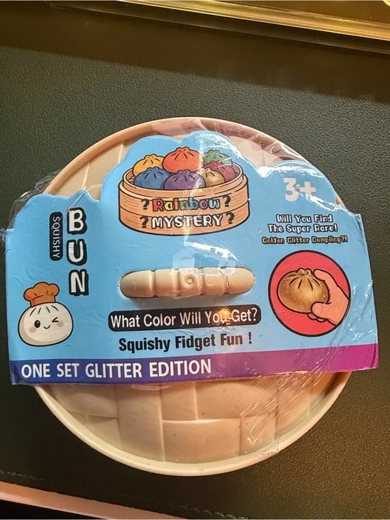 Viral Mystery Dumpling Bun - Glitter Edition