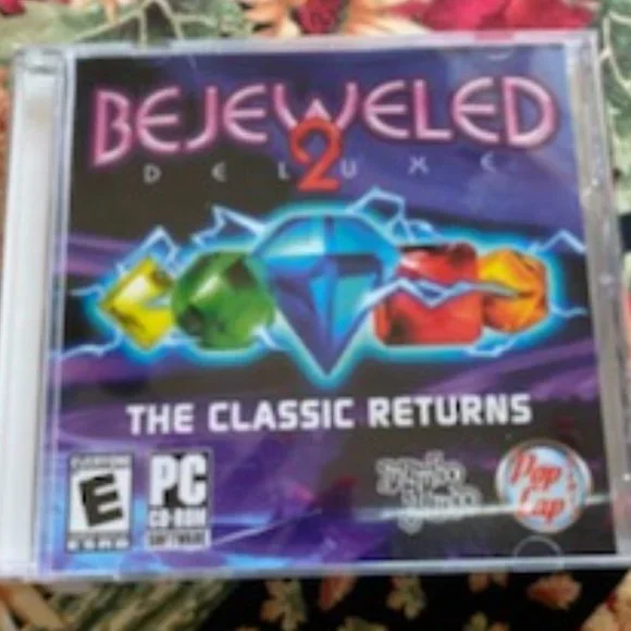 New BEJEWELED 2 The Classic Returns -Mumbo Jumbo * PC CD Rom * bonus soundtrack