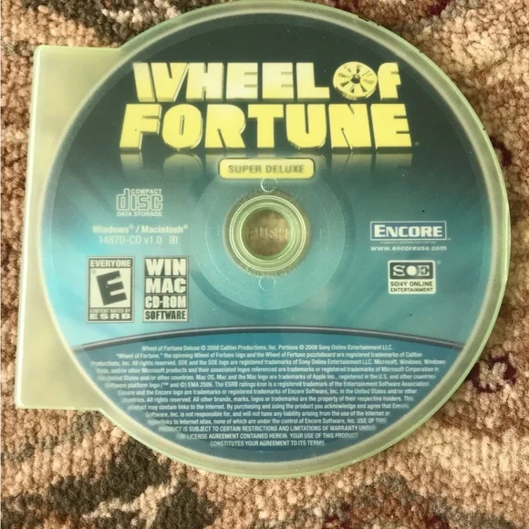 Wheel of fortune pc game