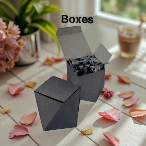 Mini Silver Favor Boxes 3