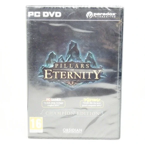 PILLARS OF ETERNITY CHAMPION EDITION PC CD ROM NEW Sealed RARE