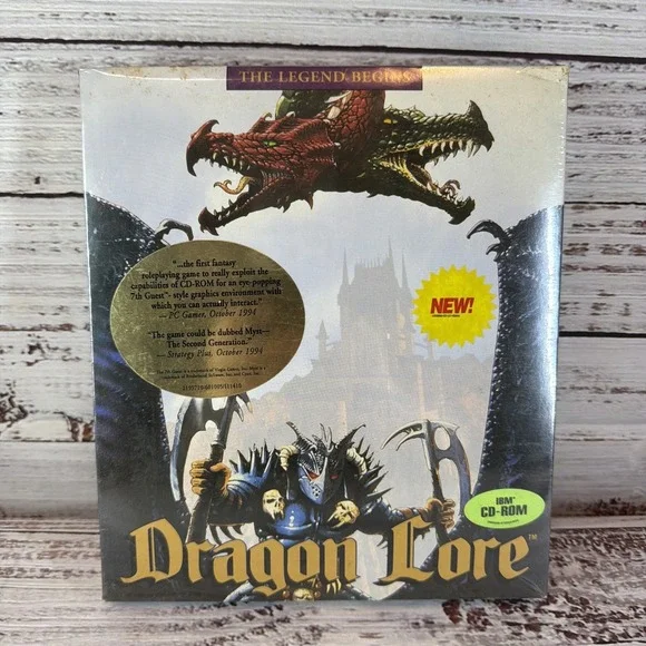 Dragon Lore: The Legend Begins, 1994, Big Box, New & Sealed