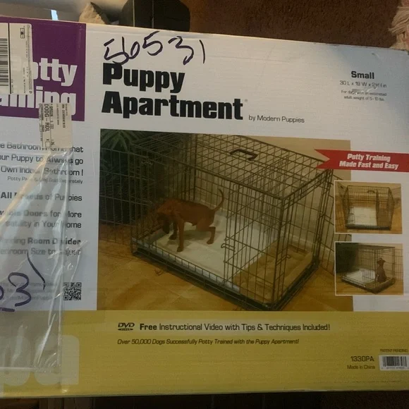 Puppy apartment-It has never been used