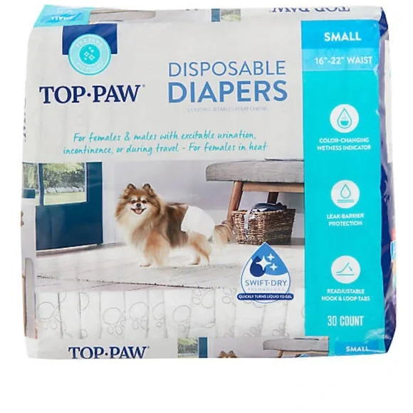 Top Paw Dog diapers