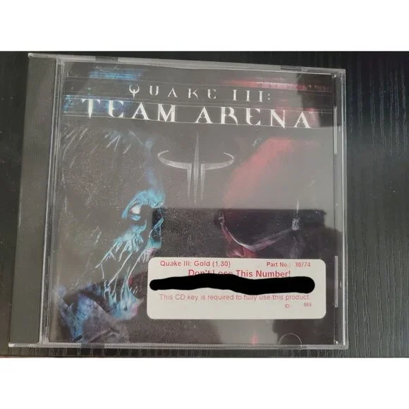 Quake III: Team Arena CD PC game