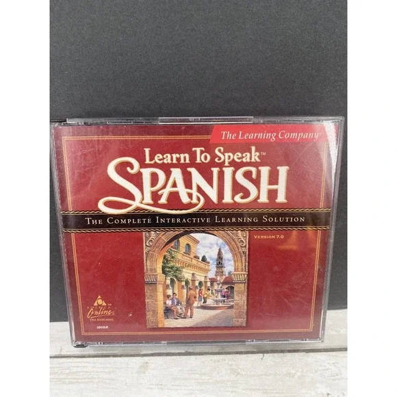 Learn to Speak Spanish 7.0 Three CD Set by The Learning Company