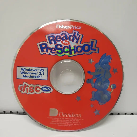 Fisher Price Ready for Preschool CD-ROM