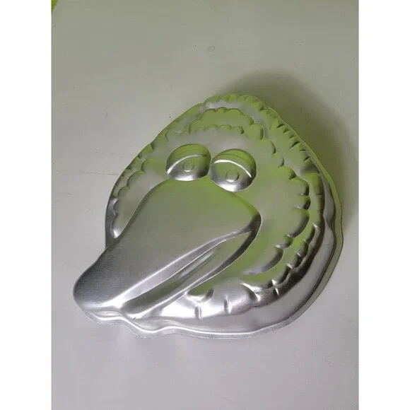 Vintage Wilton BIG BIRD HEAD Sesame Street Muppets Cake Pan Mold Birthday 1970s