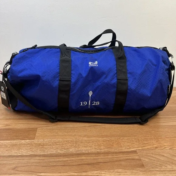 OGIO Fuse‎ 35 L Duffel Bag Cobalt Blue Lightweight with Company Logo NEW