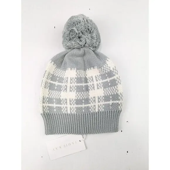 Jamie Kay Jasper Hat - Storm Gray Check