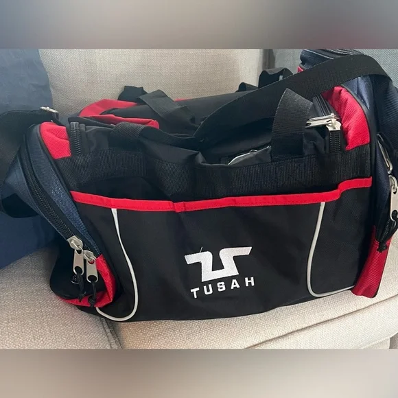 Tusah Equipment Pro Bag Taekwondo Kitbag Kickboxing Holdall Karate Gear Bag