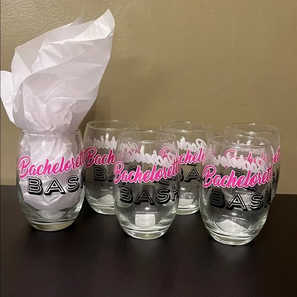 Bachelorette Bash Glass Set of 6