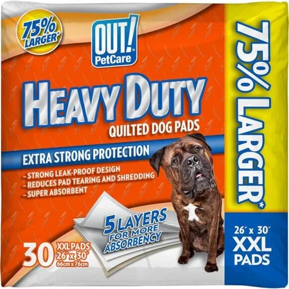 XXL Dog Training Pads, Heavy Duty Dog Pee Pads XXL, Jumbo Puppy Pads,Wee Wee Pad