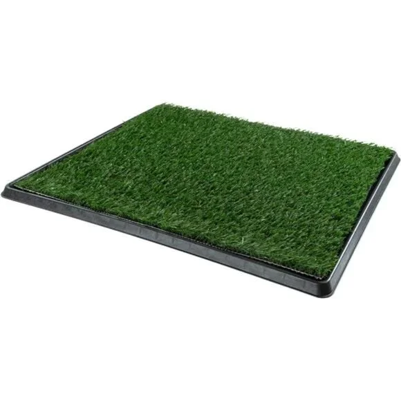 Artificial Grass Puppy Pee Pad for Dogs and Small Pets - 20x30 Reusable 4-Layer