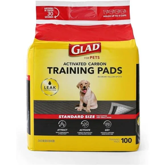 Black Charcoal Puppy Pads 23