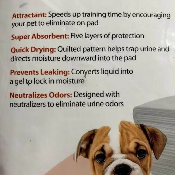 Dog & Puppy Training/Pee Pads Absorbent leak Proof “BUY IN BULK” & SAVE (26pads)