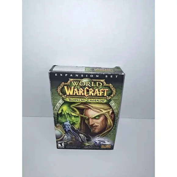 Blizzard World Of Warcraft The Burning Crusade Expansion Set PC Gaming Game