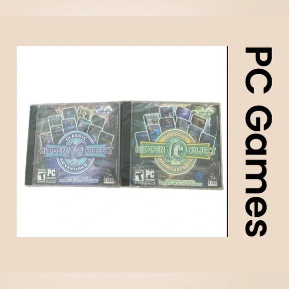 2 Hidden Object 10 Pack Classic Adventure Games