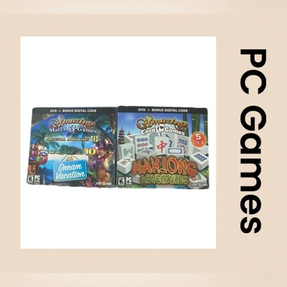 Match 3 Games Dream Vacation/Card Games Mahjong Adventures