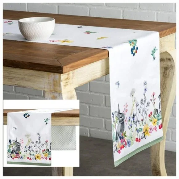 100% Cotton Table Runner | 14.5