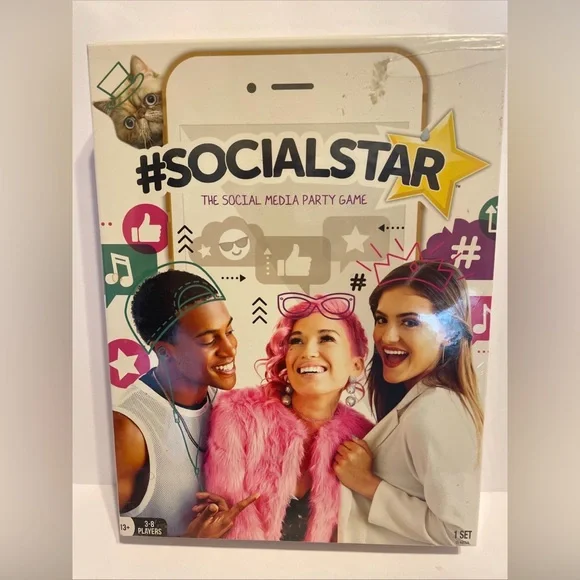 Social Star Party Game - Multicolor
