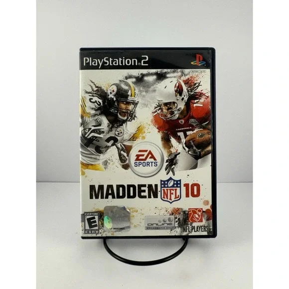 Madden NFL 10 (Sony PlayStation 2, 2009) W/‎ Manual