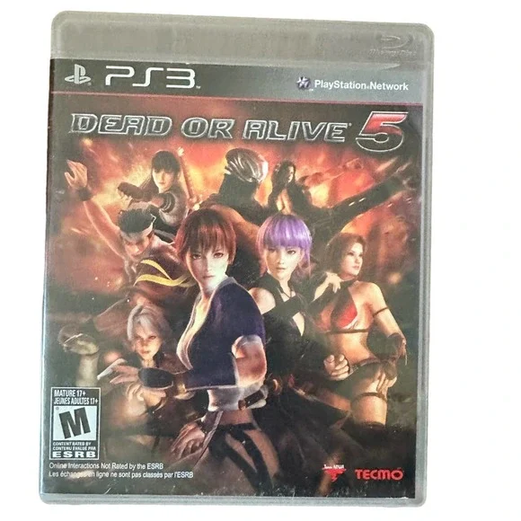 DEAD OR ALIVE 5 GAME FOR PS3