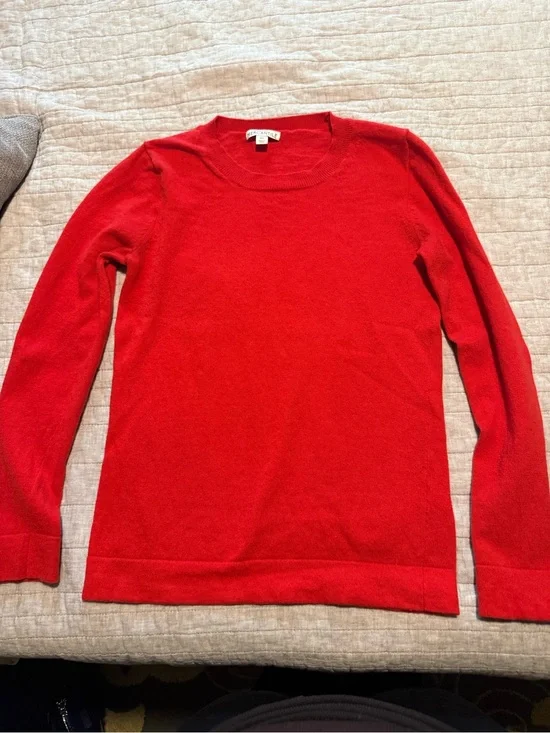 J. Crew Mercantile Red Crewneck Women’s Sweater, Size XS