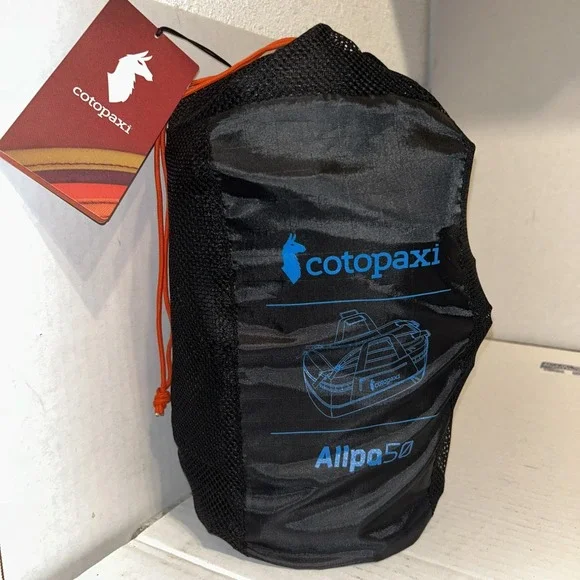 Cotopaxi Allpa 50 Duffel Bag Black New With Tags