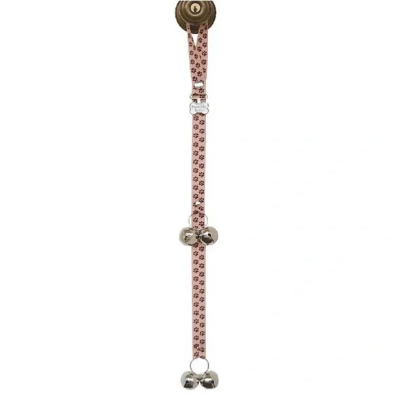 PoochieBells Dog Potty Doorbell, Pawprints