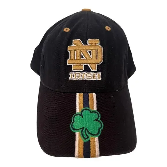 NOTRE DAME Fighting Irish Embroidered Baseball Cap Hat Youth Adjustable Back