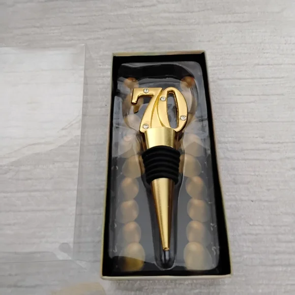 Gold 70 Wine Bottle Stopper