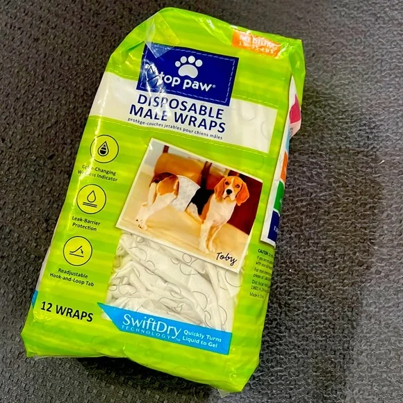 Top paw male wraps