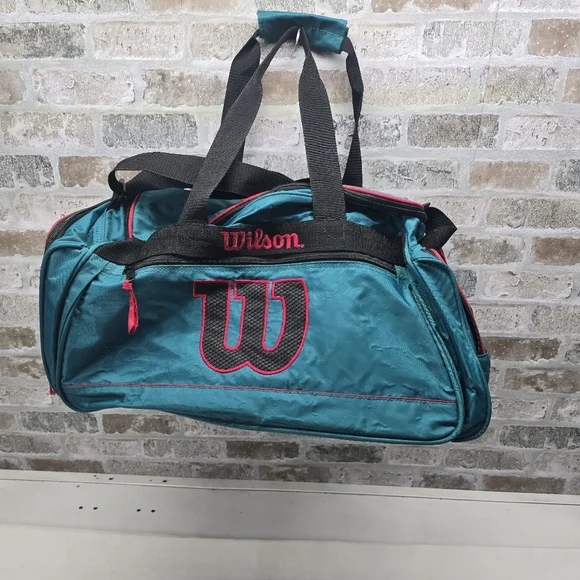 Vintage Wilson Gym Duffle Weekend Bag