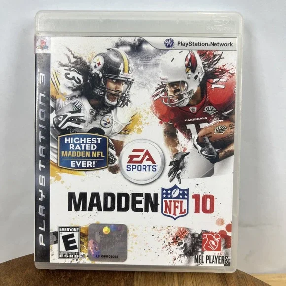 Madden NFL 10 (Sony PlayStation 3,‎ 2009) CIB - Very Good