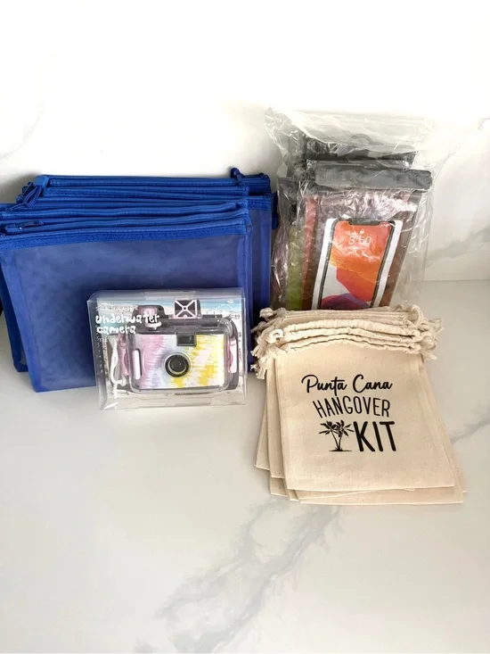 Beach Party Favor Bags
